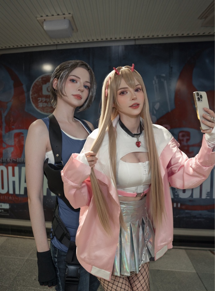 双倍的快乐!艾什莉体模更新《生化》X《妮姬》联动吉尔Cos