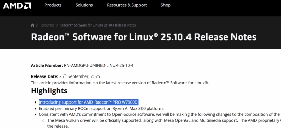 神秘中国特供显卡!AMD官方确认新显卡Radeon PRO W7900D