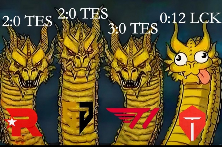 TES最新视频评论区热评：歪头TES vs 三支猛男LCK队伍