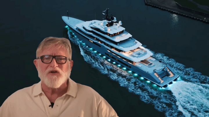 G胖造价5亿美元超级游艇正式官宣交付:全场111米,内建15台电竞PC