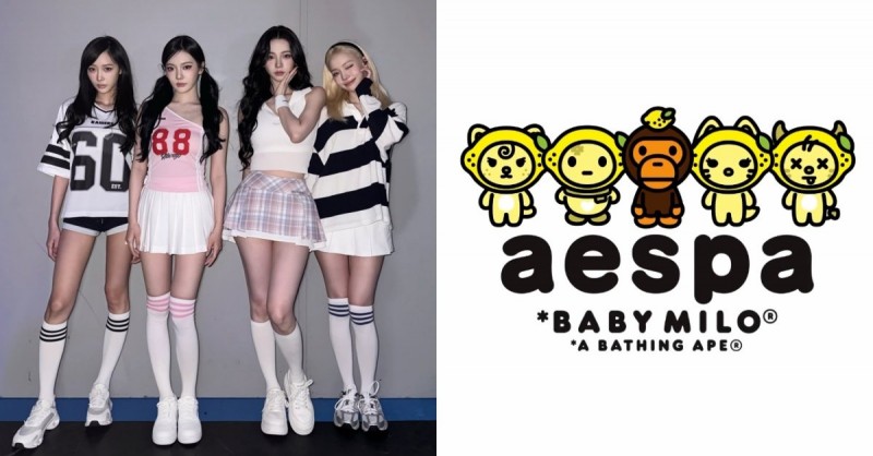 BAPE® x aespa 重磅联名系列即将登场