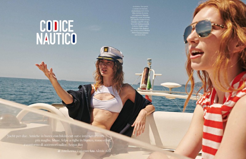 Photography by Alessio AlbiModels Demy de Vries, Giulia Maenza