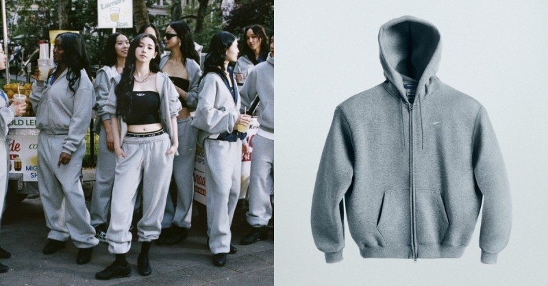 KARINA 抢先实著引发讨论!NIKE 全新STUDIO FLEECE 系列登场