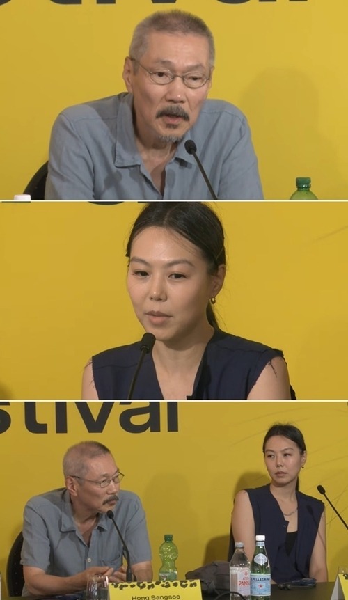 韩国电影导演兼女演员继续他们的“通奸关系” ,终于有了一个儿子,他出现在海外电影节上,十年不能和妻子离婚。